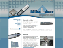 Tablet Screenshot of bilbolaser.com